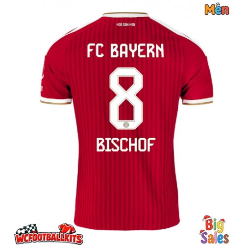 Bayern Munich Tom Bischof #8 Replica Home Stadium Shirt 2026-27 Short Sleeve